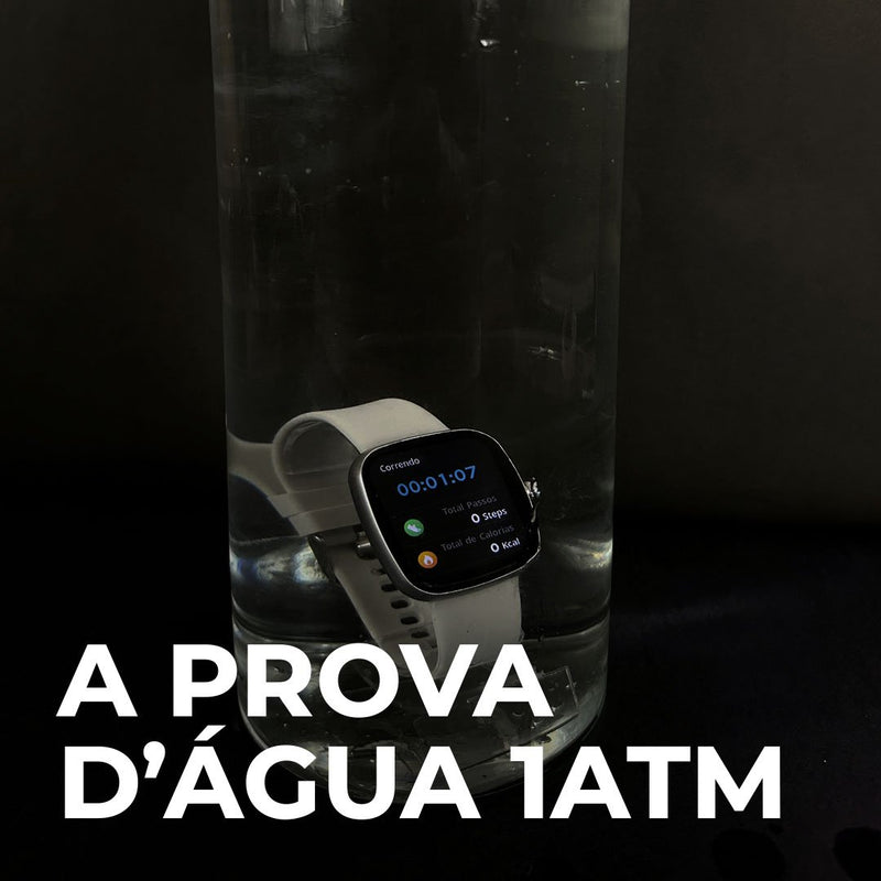 EASY SMARTWATCH A PROVA D'ÁGUA 1 ATM| BATERIA DE LONGA DURAÇÃO