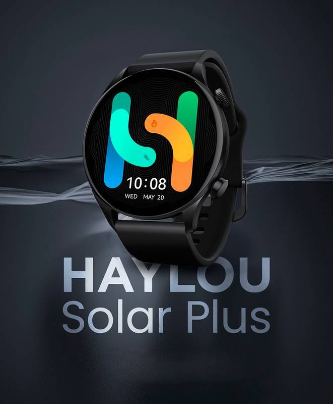 Haylou Solar Plus |105 Modos esportivos │ IP68 Impermeável│ 7 dias de bateria