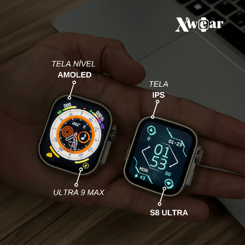 ULTRA 9 MAX 49mm | ULTRA COM TELA NÍVEL AMOLED E CPU DUAL CORE